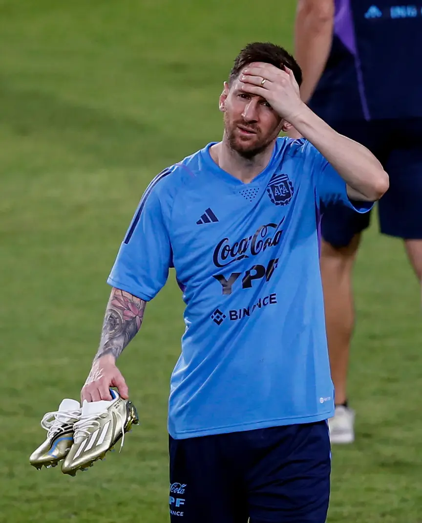 Messi tiene molestias físicas en la previa del choque clave ante México