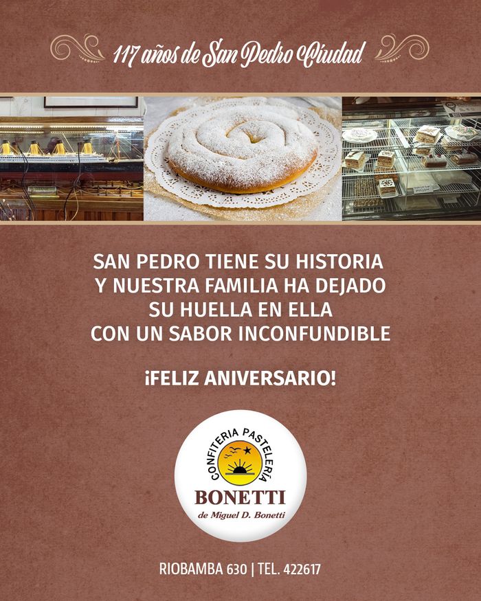 San Pedro 117 años