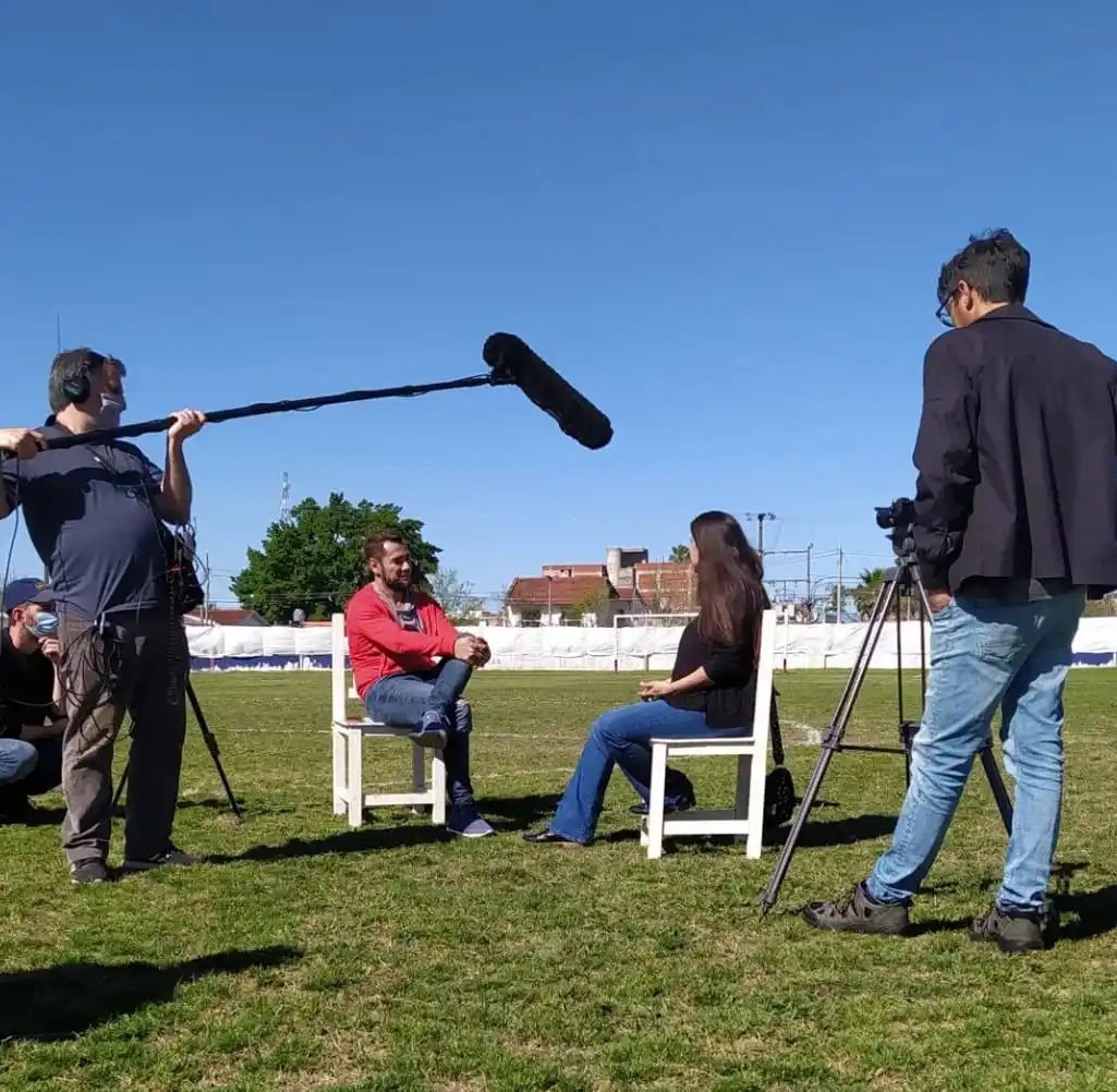 La TV Pública grabó dos partidos de fútbol femenino en San Pedro para un programa especial