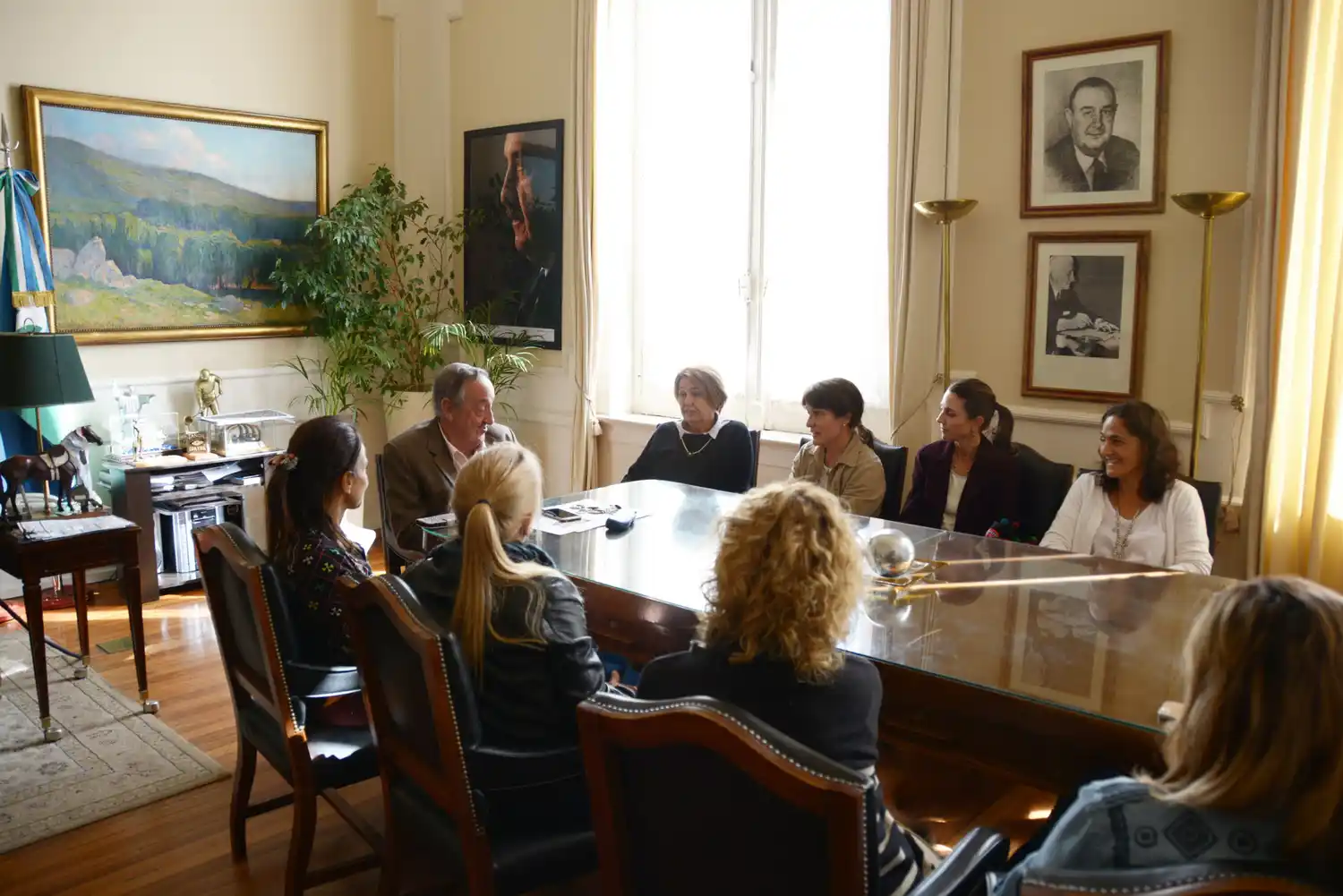 El intendente destacó el trabajo del Hospital de Niños