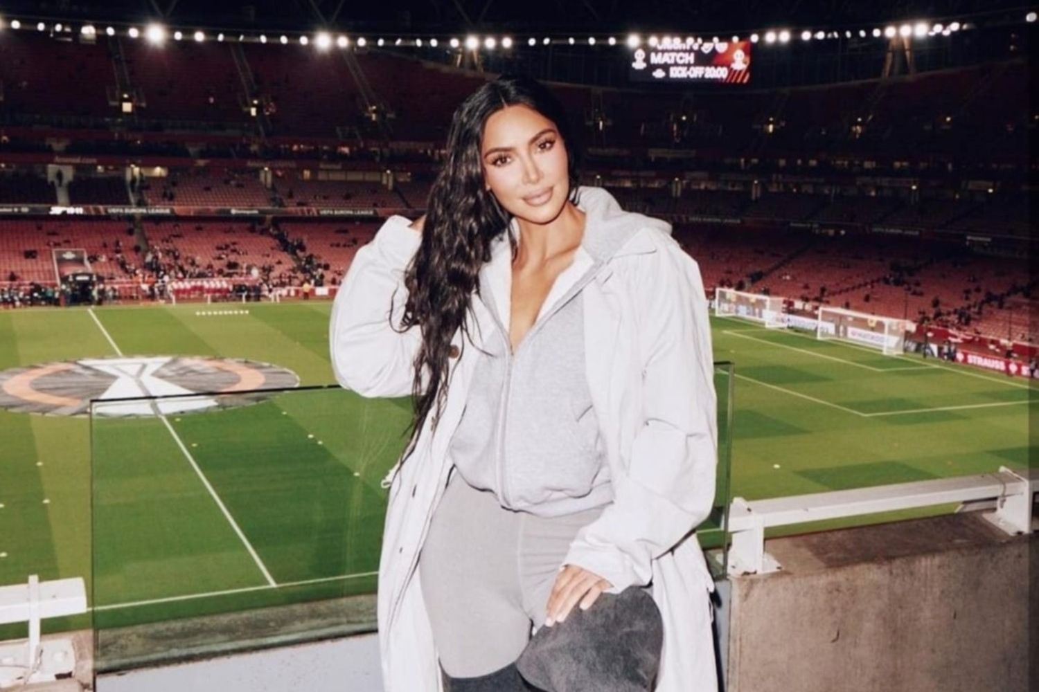 Kim Kardashian comparte los momentos más destacados de su viaje futbolero con su hijo Saint