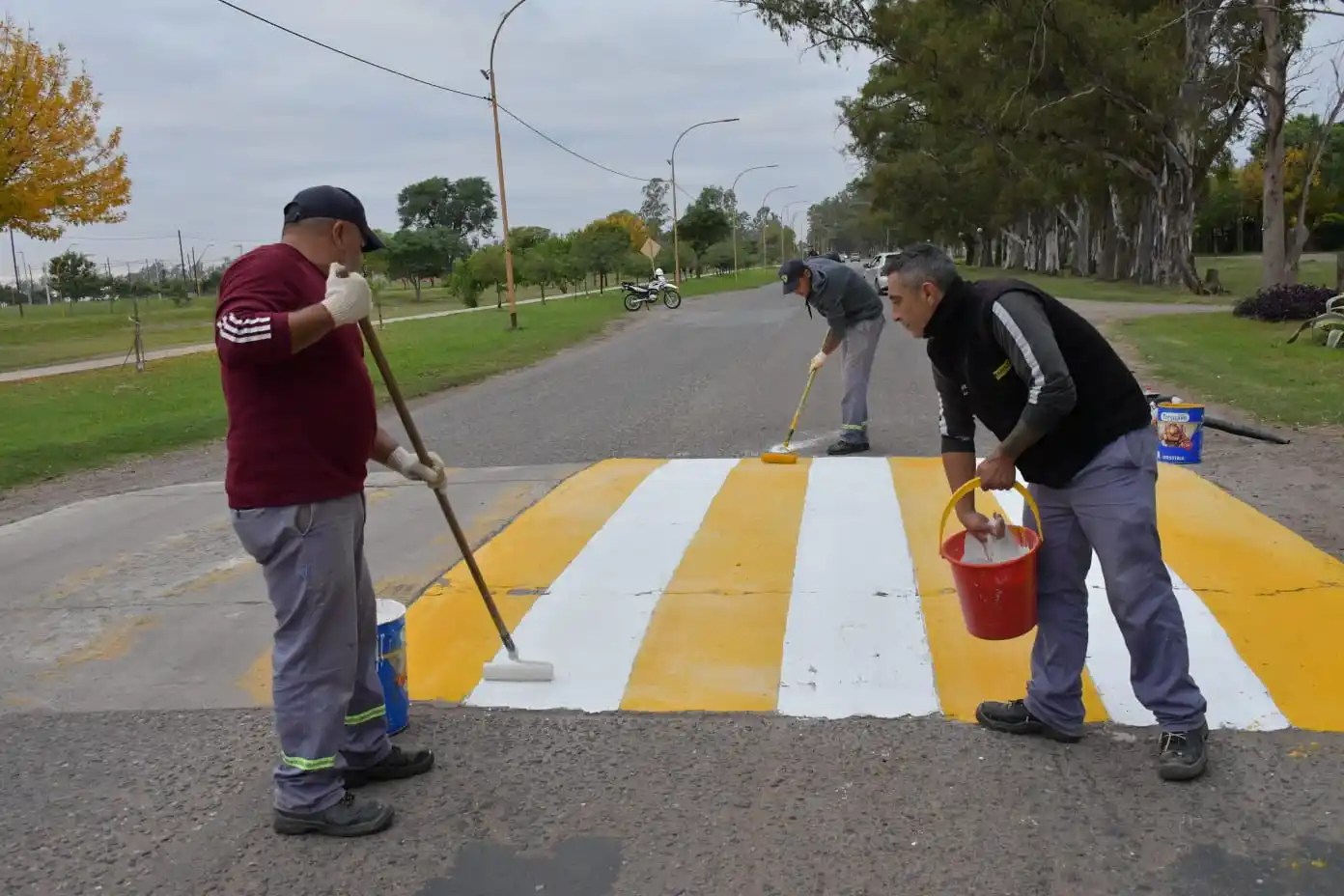 El trabajo comenzó a principios de año.