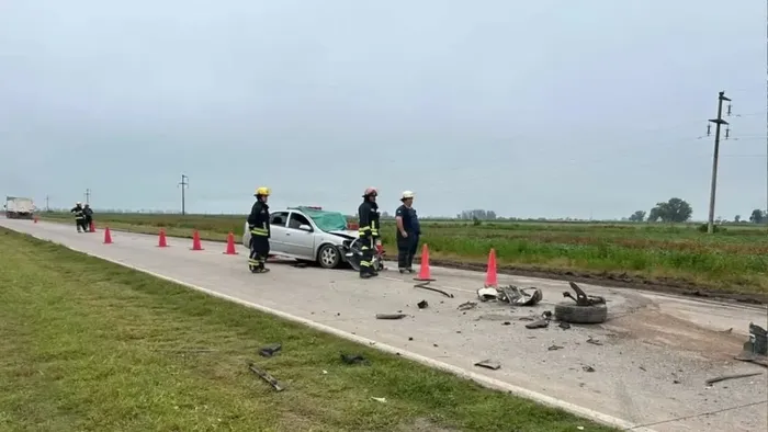 accidente choque fatal brinkmann ruta provincial 1 - 3