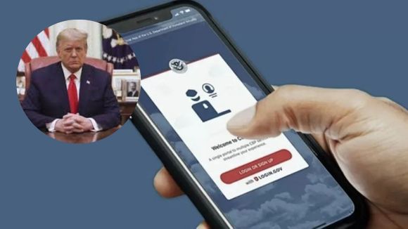 ¡TRUMP NO DA TREGUA! EE.UU. lanza la aplicación CBP Home con función para que los migrantes se autodeporten