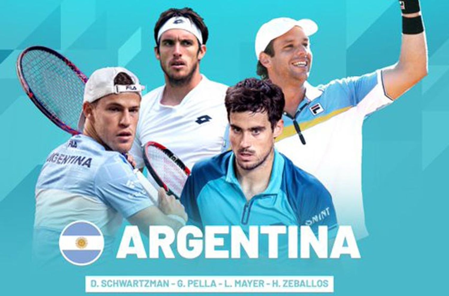 Gaudio confirmó el equipo argentino para las finales de la Copa Davis