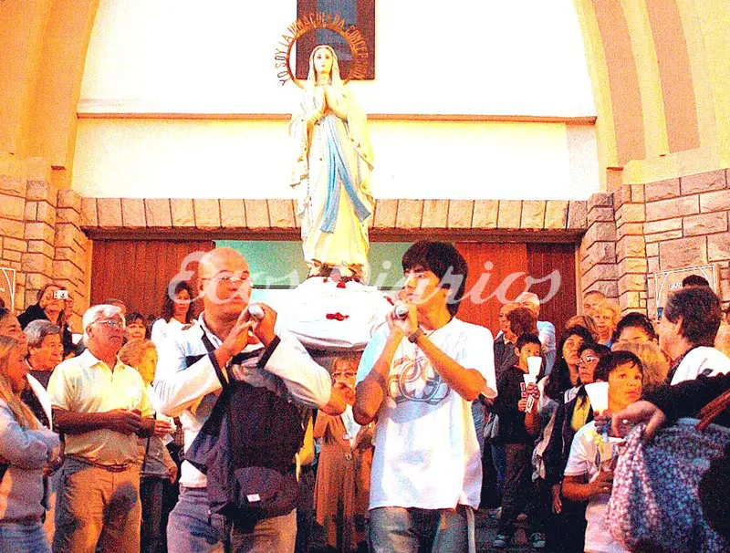 Continúa la Novena previo a la fiesta patronal de Lourdes