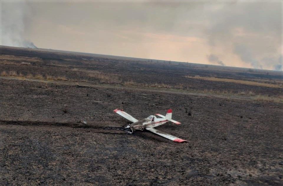El piloto del avión que cayó en las islas “está fuera de peligro”
