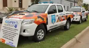General Pinto sumó dos nuevos patrulleros