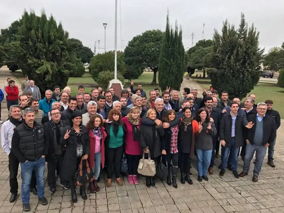 Julián Domínguez promocionó la candidatura de Randazzo en la Cuarta Sección