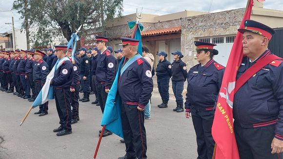 Día del Bombero: así fue el acto en el cuartel de San Pedro