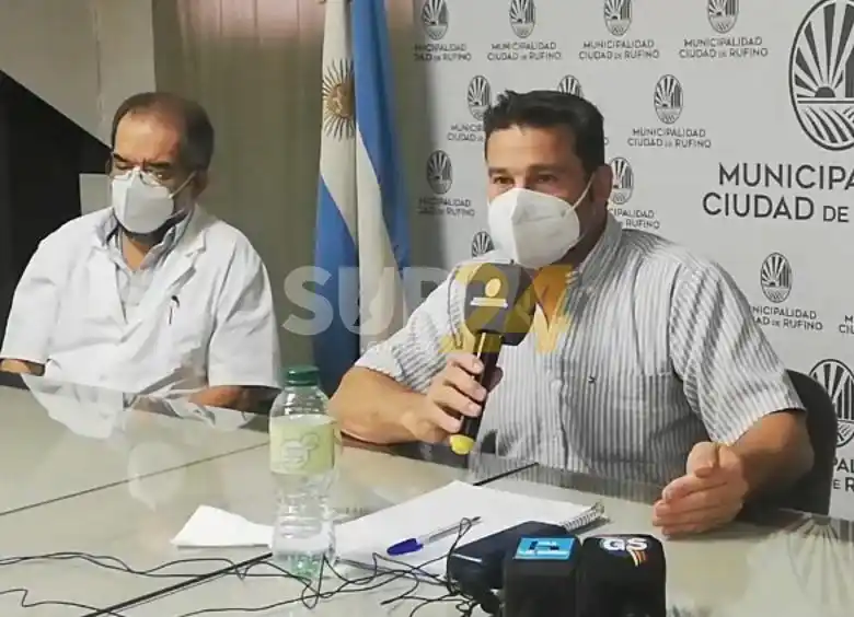 Rufino: con 62 casos activos de Covid aseguran que están “en una meseta” por el momento