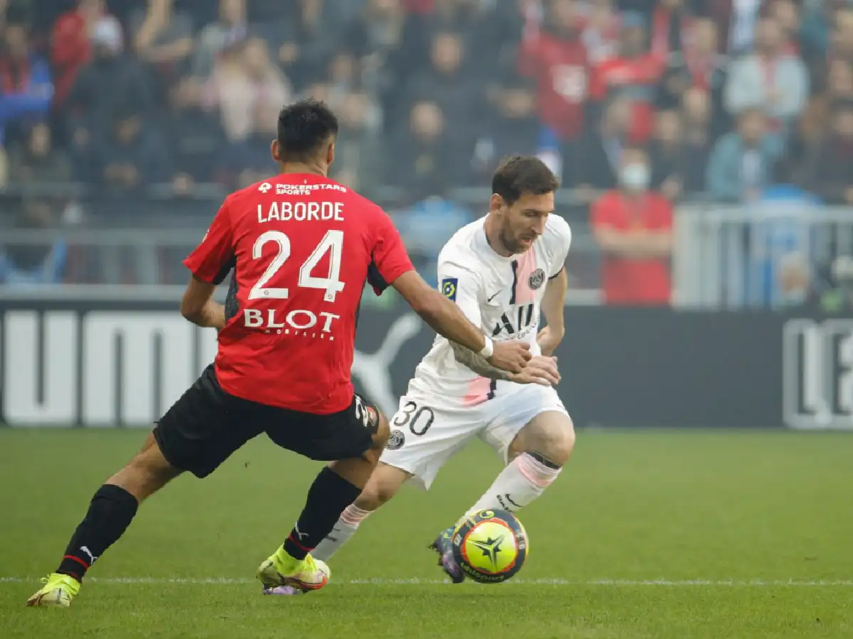 PSG, con Messi, cayó en su visita a Rennes