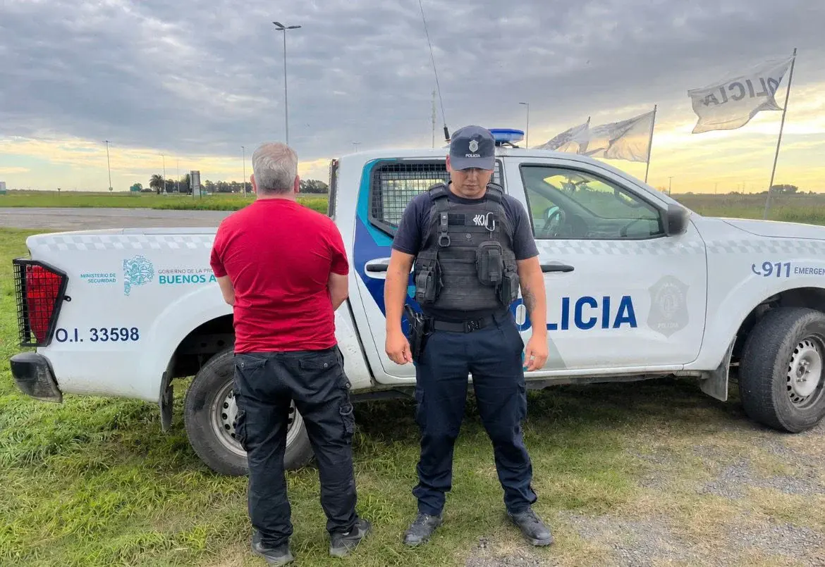 Demoraron en Energía a un conductor que era buscado por la Justicia