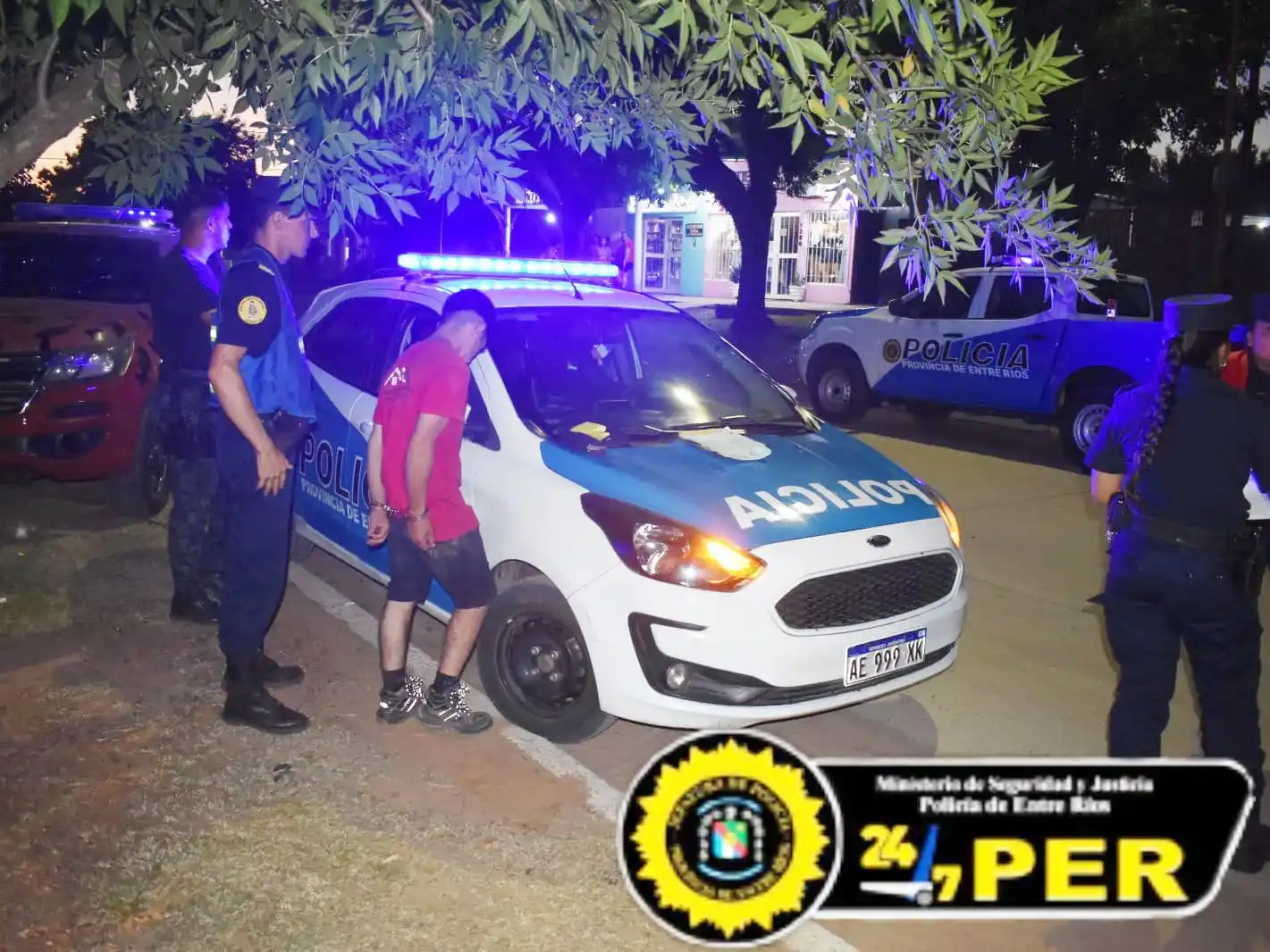 Intentó evadir un control, agredió a un inspector y terminó detenido