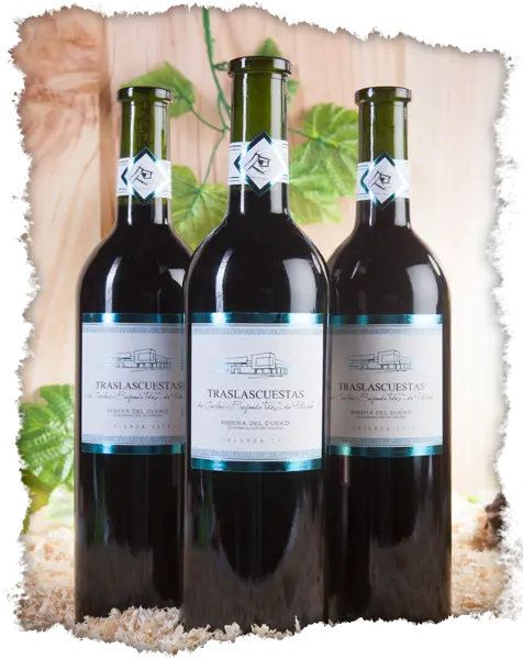 Vino premium en botellas de litro y medio