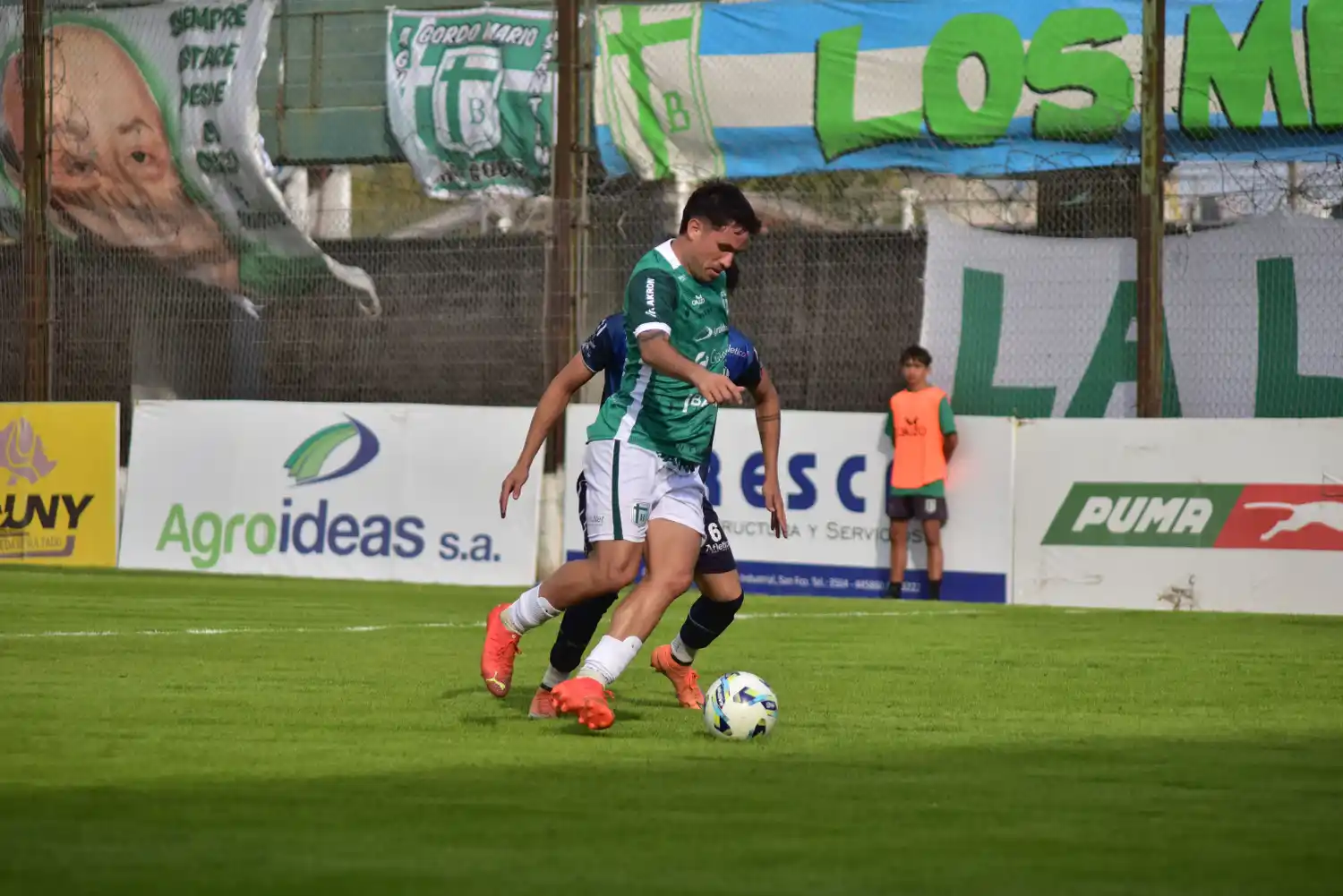 Tomás Attis volverá a ser titular en la "Verde". El "Tanque de Las Junturas" le marcó dos goles al "Albo" en el último enfrentamiento.