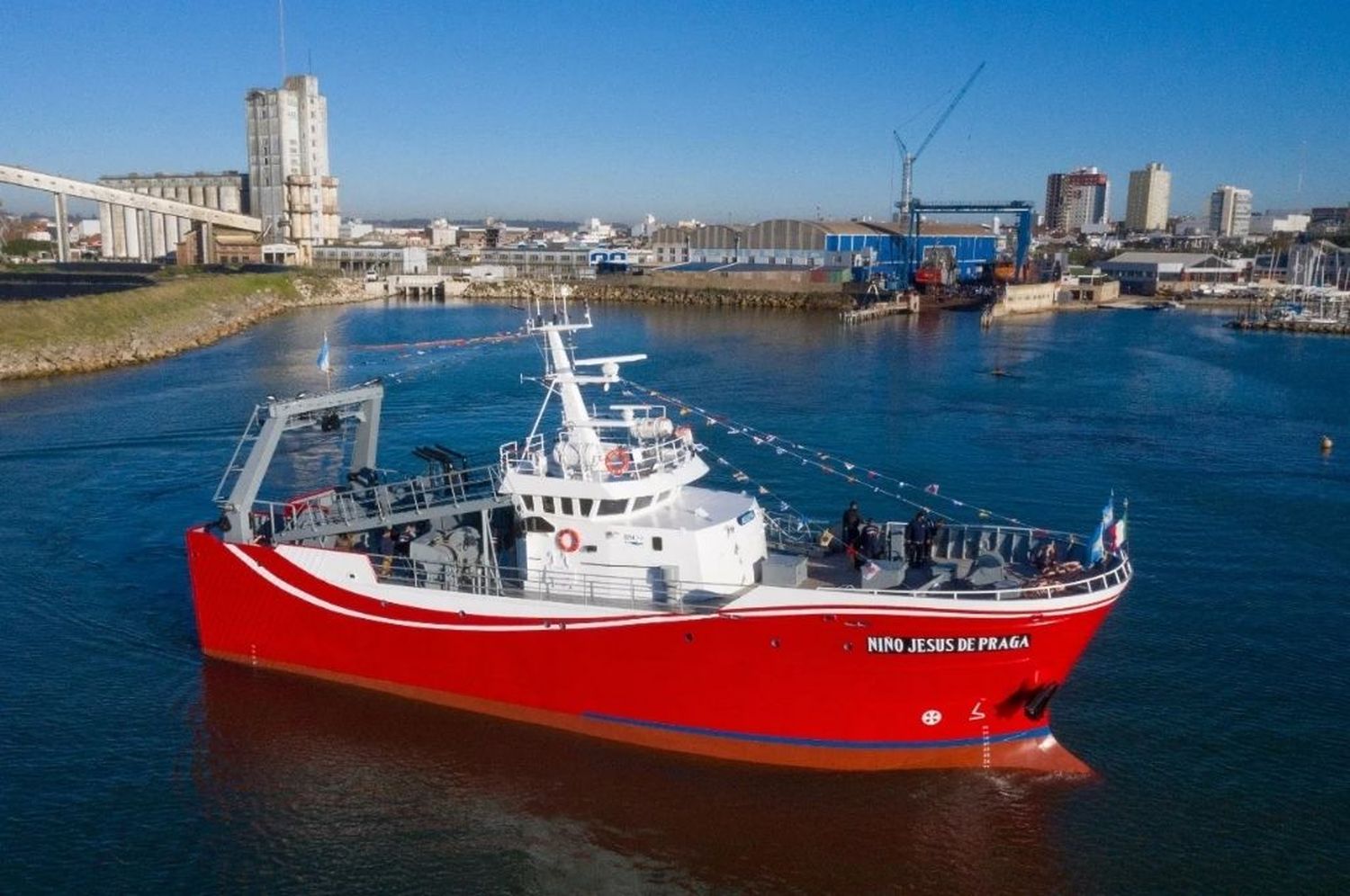 La renovación de barcos pesqueros de Mar del Plata esta en marcha