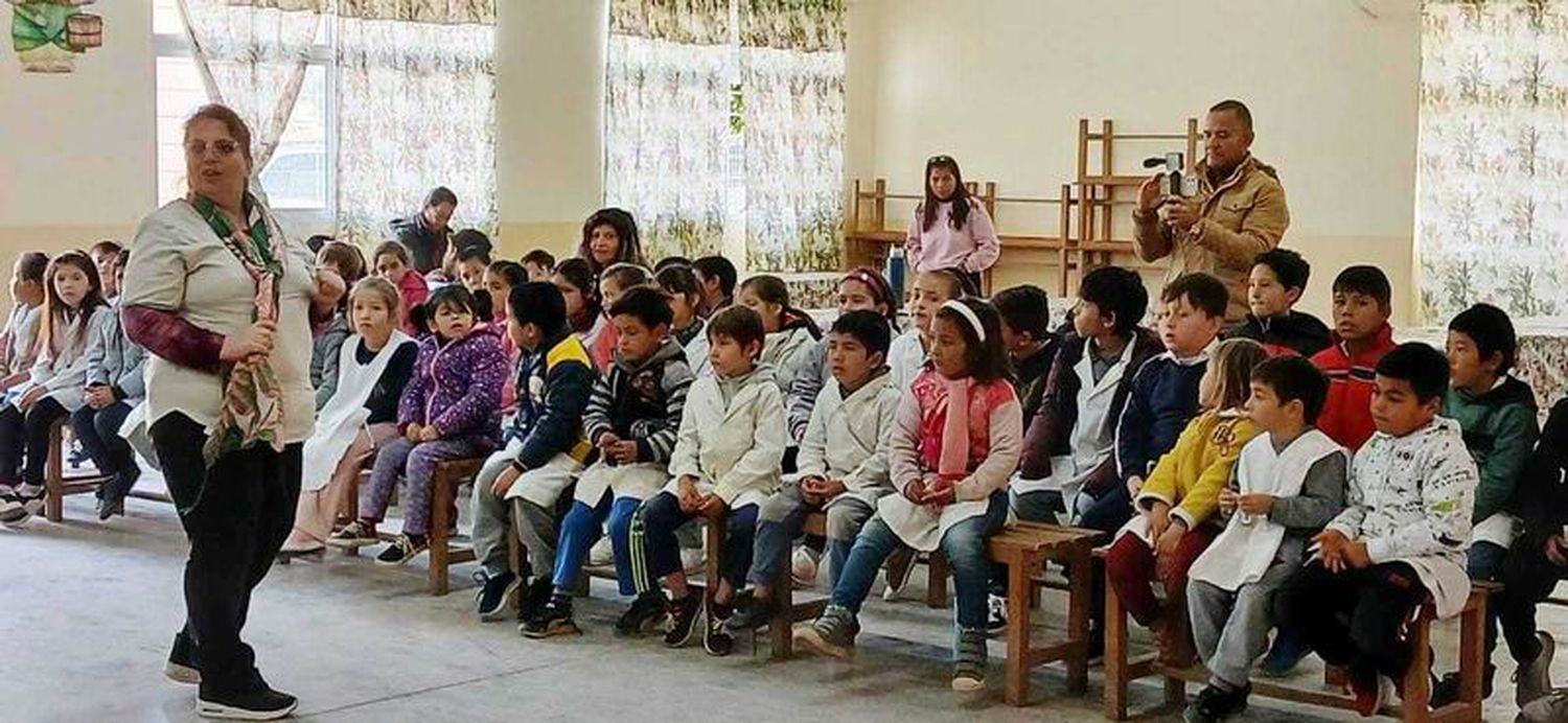 Alumnos de nivel primario de Palo Santo aprendieron sobre prevención de diabetes y de dengue