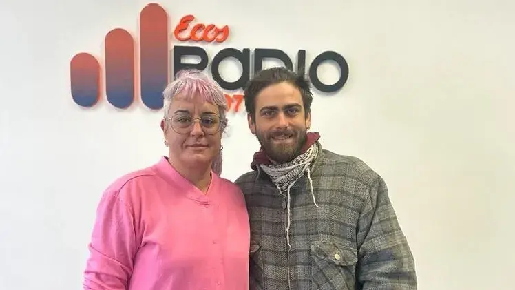 Soledad Páez y Lucio Marín. Integrantes de la Unión Trabajadoras y Trabajadores de la Tierra