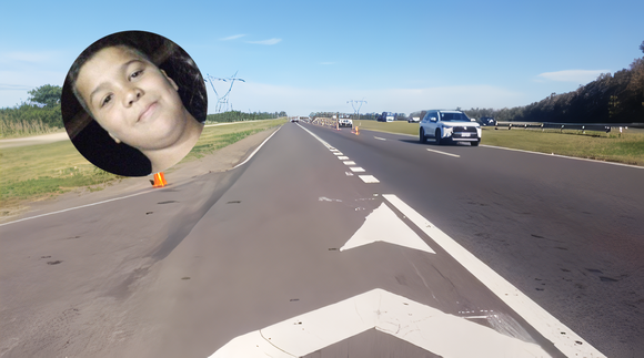 Trasladaron a Monte Grande a un chico de 14 años que chocó en moto en ruta 9 y sigue delicado