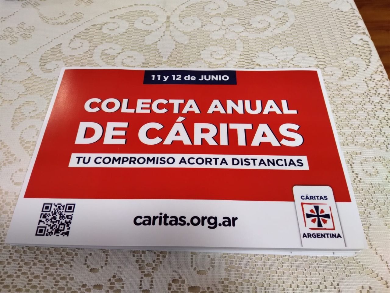 Se viene la Colecta Anual de Cáritas