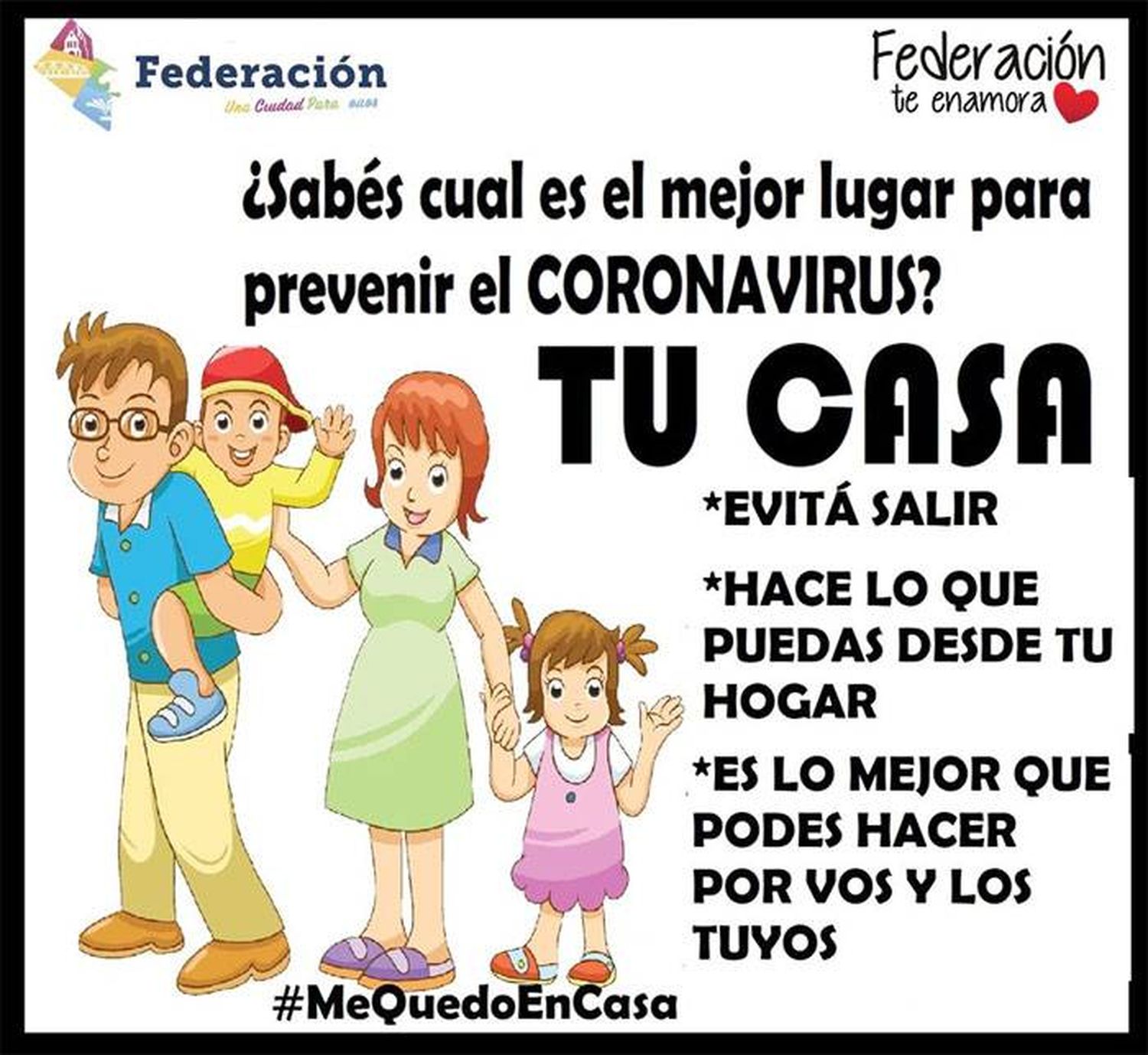 Federación frente a la pandemia
