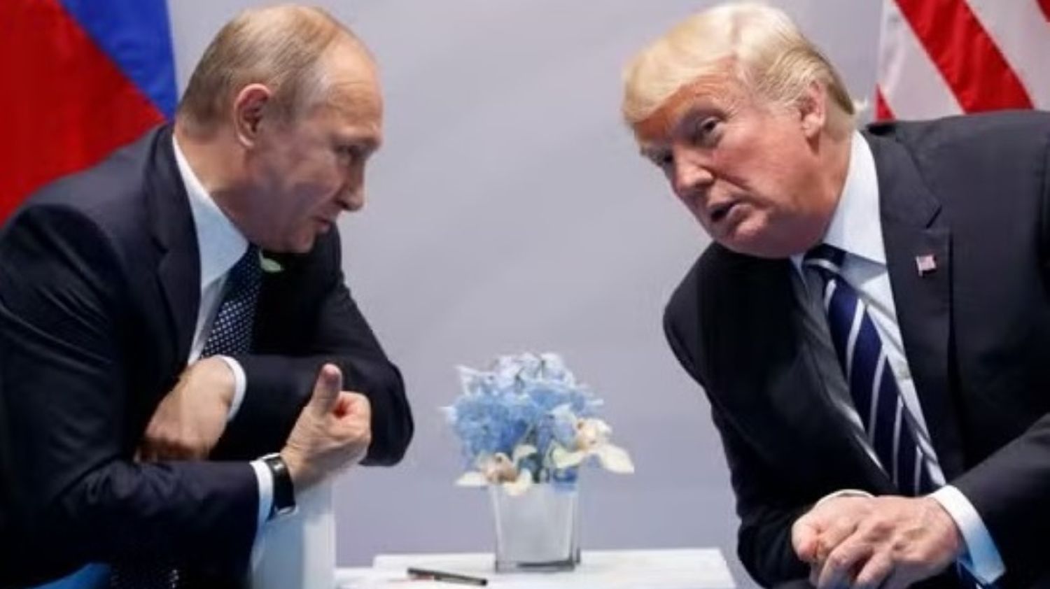 ¿EL SHERIFF DEL MUNDO? Trump amenaza a Putin con aranceles “a todo el petróleo que salga de Rusia” si no acepta un alto el fuego en Ucrania