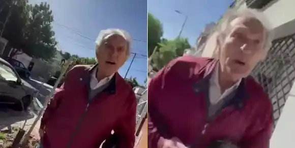 VIDEO | Brutal ataque de un jubilado a una chica que estacionó frente a su casa: “Me pegó una piña en la cara”