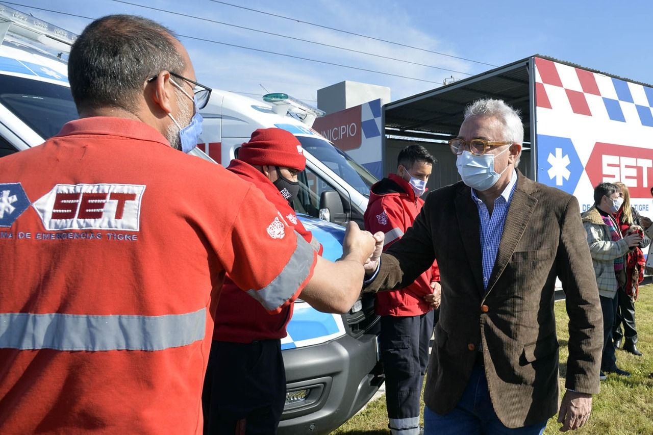 Tigre: Nueva base operativa de emergencias para el sistema de salud e incorporación de móviles sanitarios