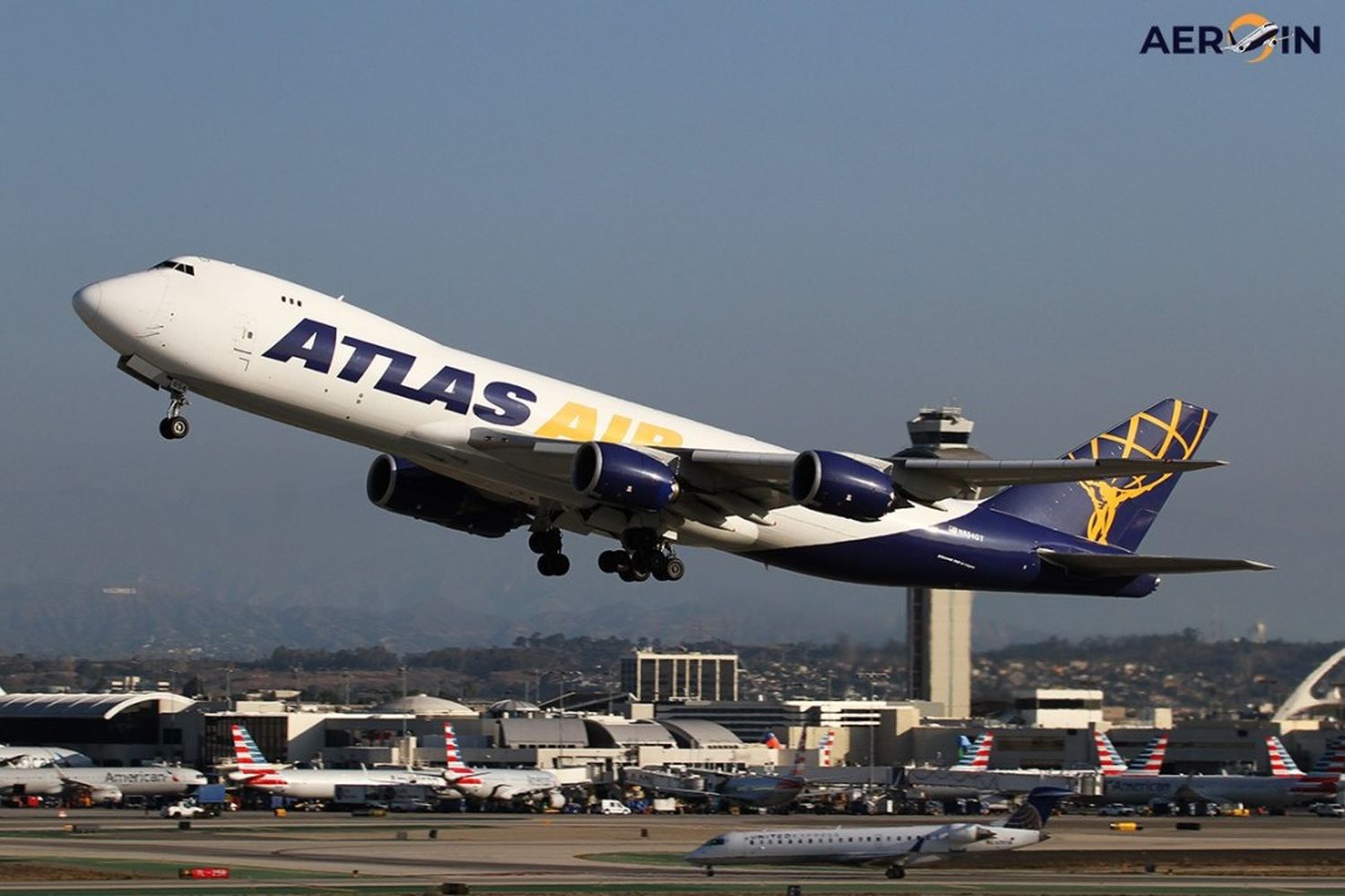 Atlas Air equipará sus próximos Boeing 747-8 con motores GEnx