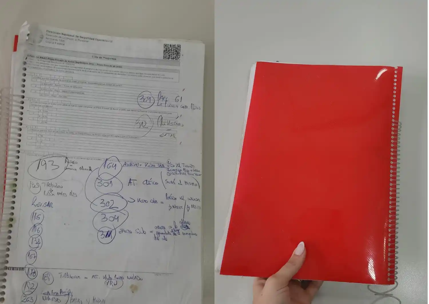 Encontraron cuaderno y buscan a su dueño
