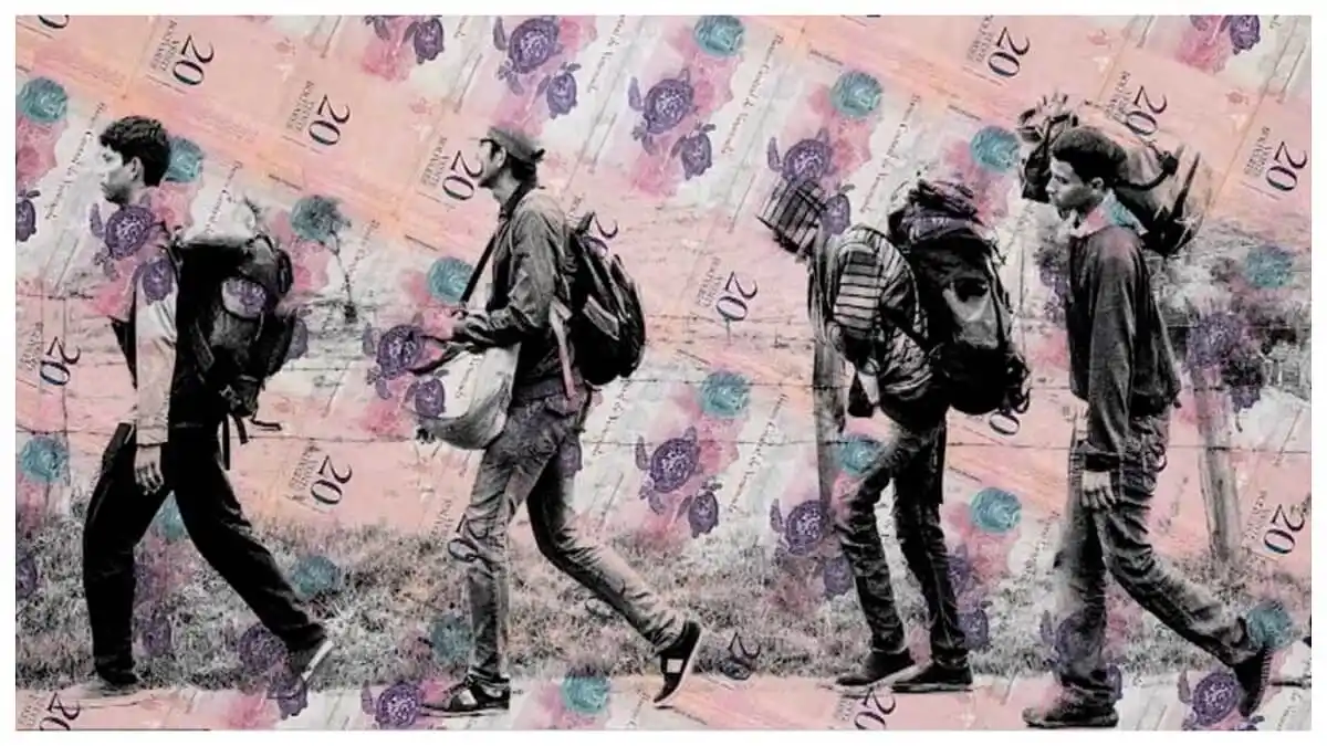 ¡CAMINANTES! Fotógrafo ecuatoriano expone por Europa el drama de la migración venezolana