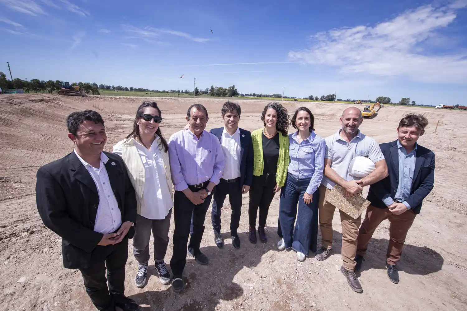 Kicillof en Benito Juárez