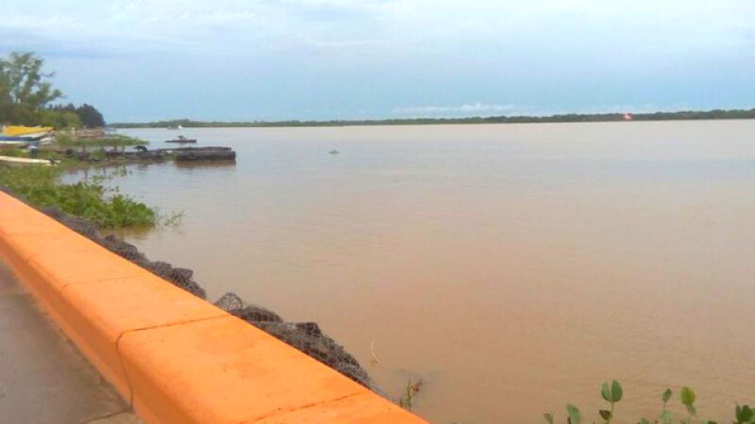 Puerto Reconquista: el río creció 92 cm en 5 días 