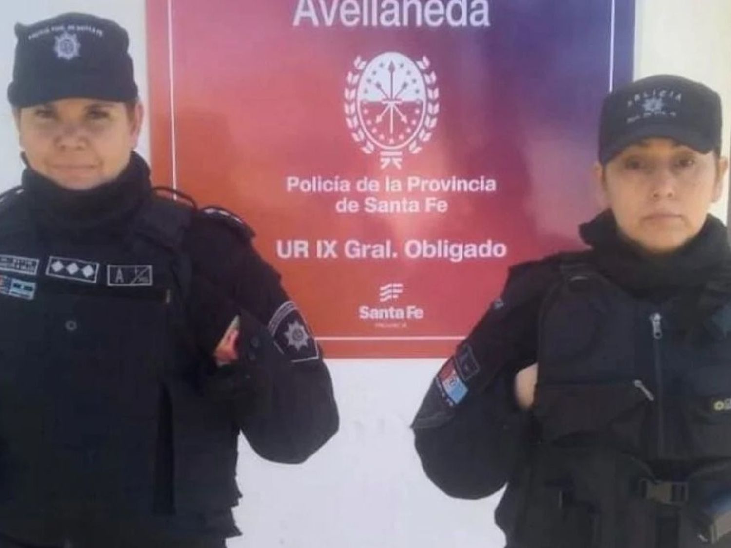 Una bebé fue salvada por dos mujeres policías en Avellaneda