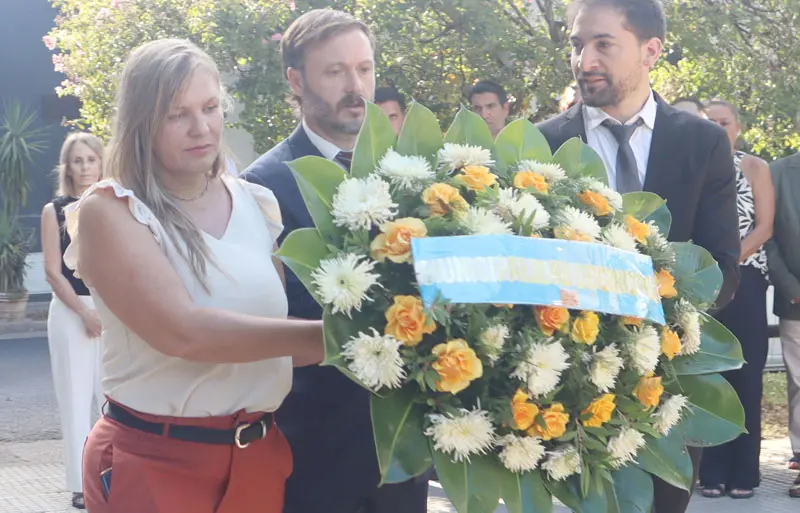 Homenaje patrio con derivaciones políticas en Concordia