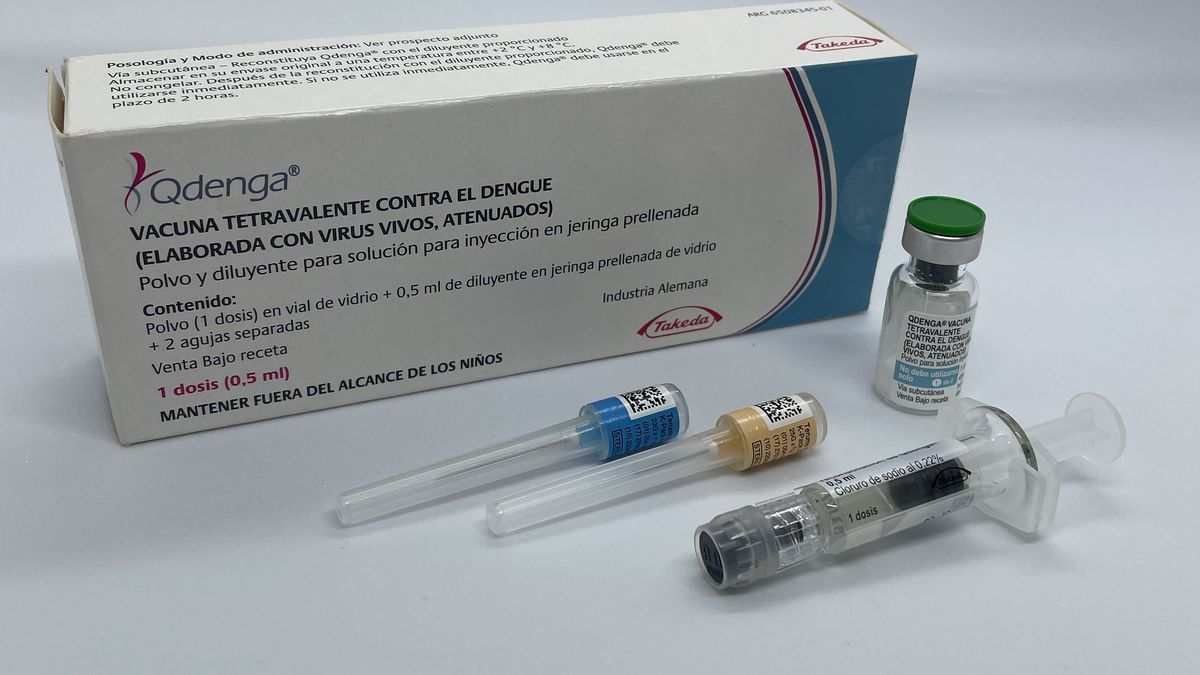 La vacuna de Qdenga, el único laboratorio autorizado