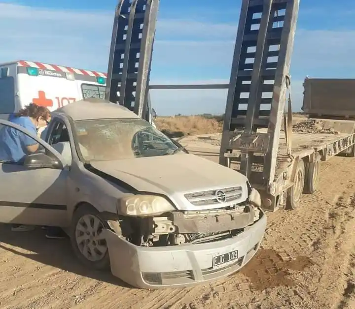 Un hombre falleció tras chocar contra un camión de la obra de ruta 80