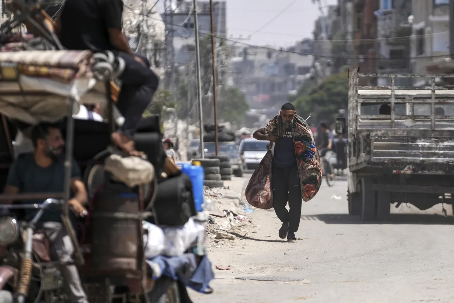 Central Gaza Strip Image of a Palestinian