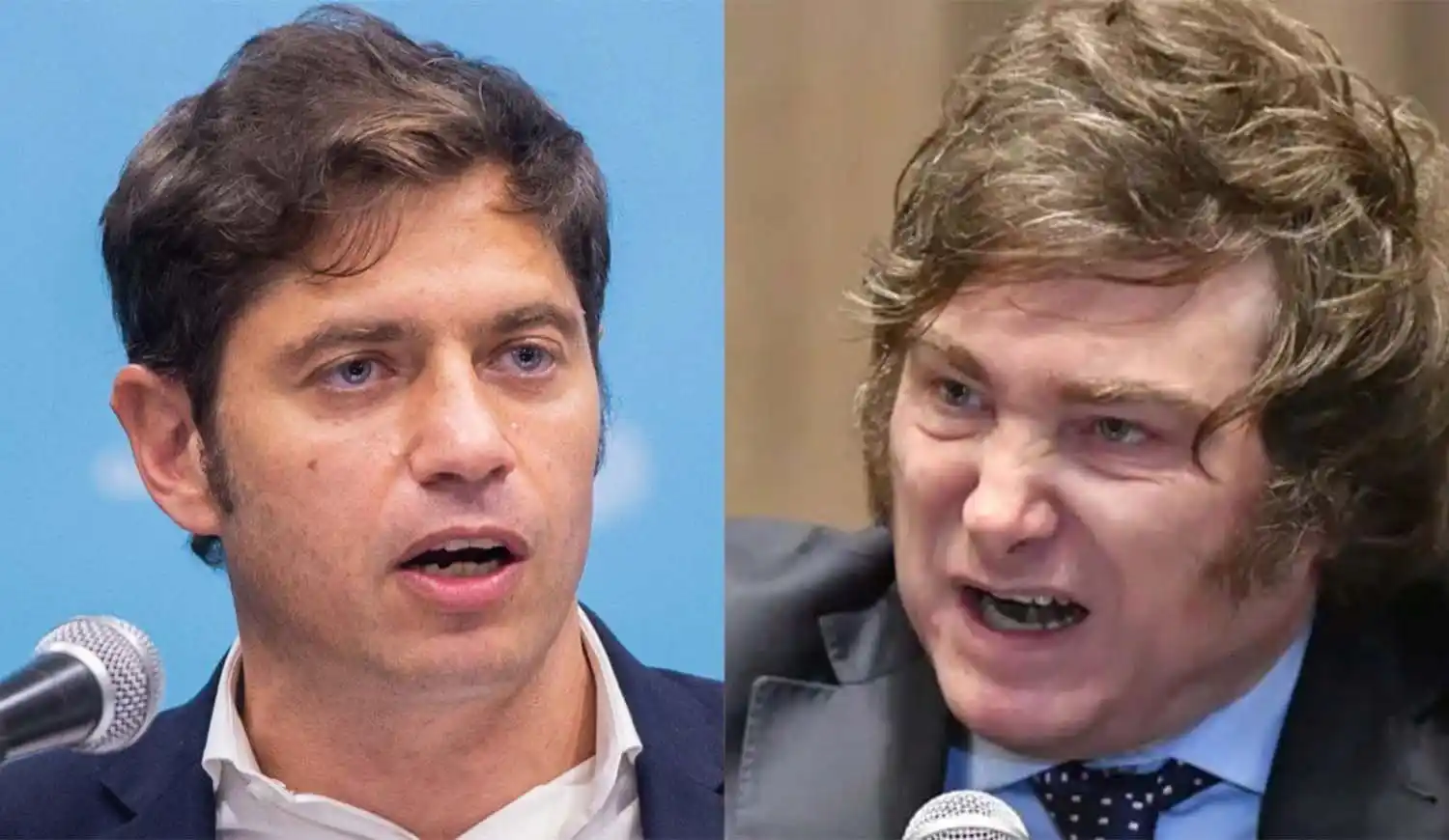 Kicillof cruzó a Milei.