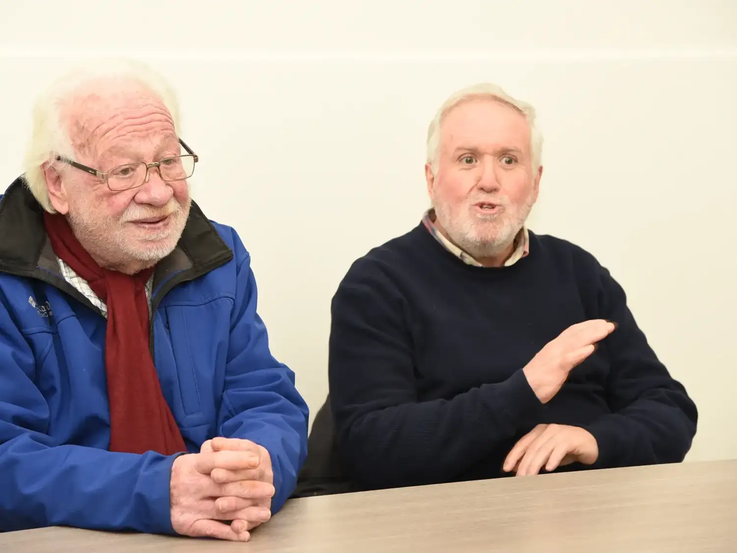 Julio Lester y Pepo Sanzano, referentes de la cultura tandilense.