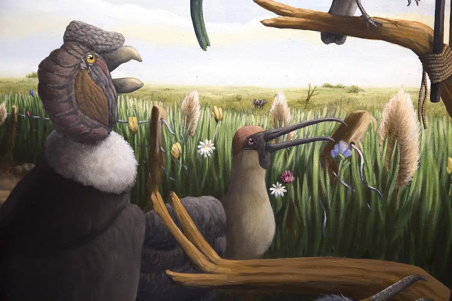 Una de las obras que verán en la muestra.