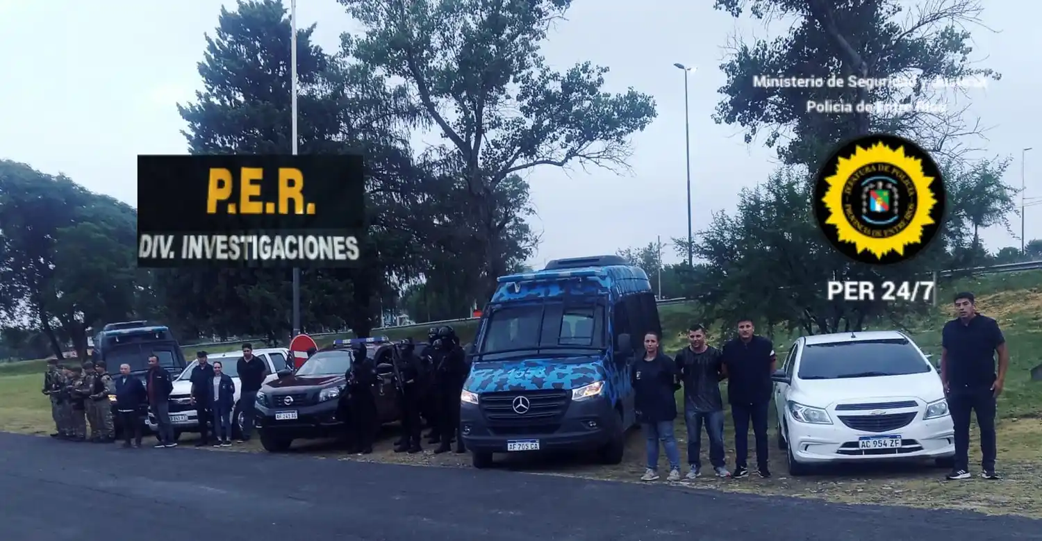 Resultado positivo en allanamientos al rastrear a un estafador en Nogoyá