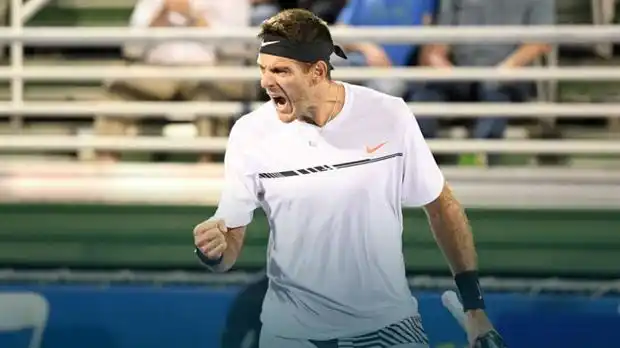 Del Potro busca un lugar en la final del ATP 250 Delray Beach