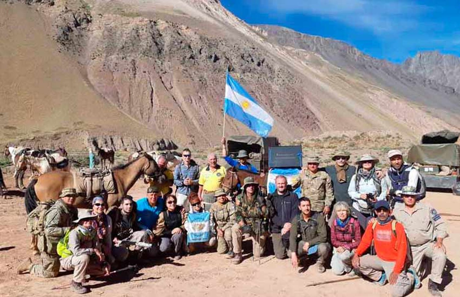 Se viene una nueva edición del cruce de los Andes en homenaje al General San Martín