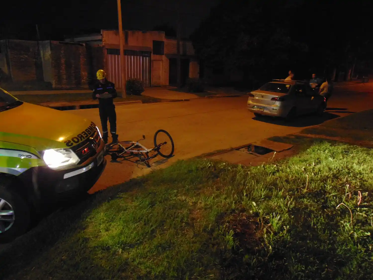 El accidente se registró cuando aún  no había amanecido.