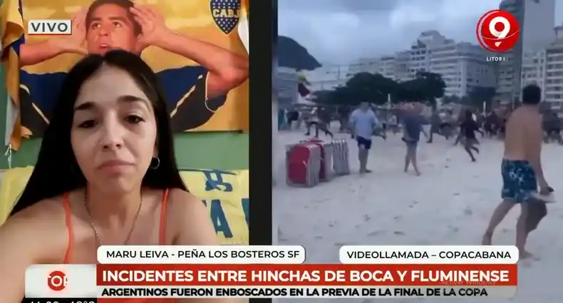 Dramático relato de una hincha de Boca en Brasil: "Se me cerró el pecho"