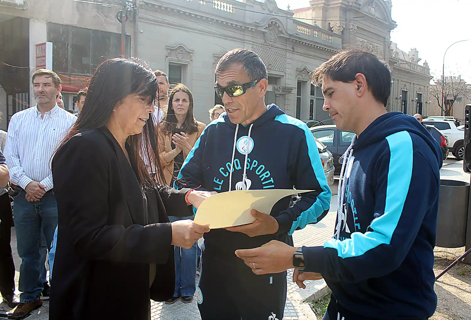 Histórico: La Antorcha Paralímpica pasó por Gualeguay