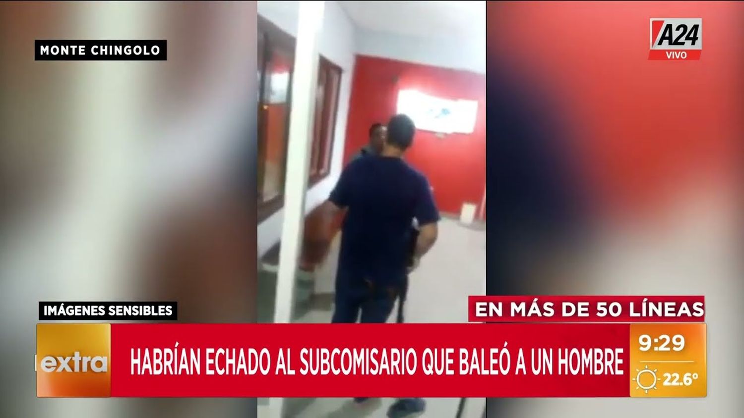 Fue a presentar una denuncia a la comisaría y lo sacaron a tiros: desafectaron al subcomisario