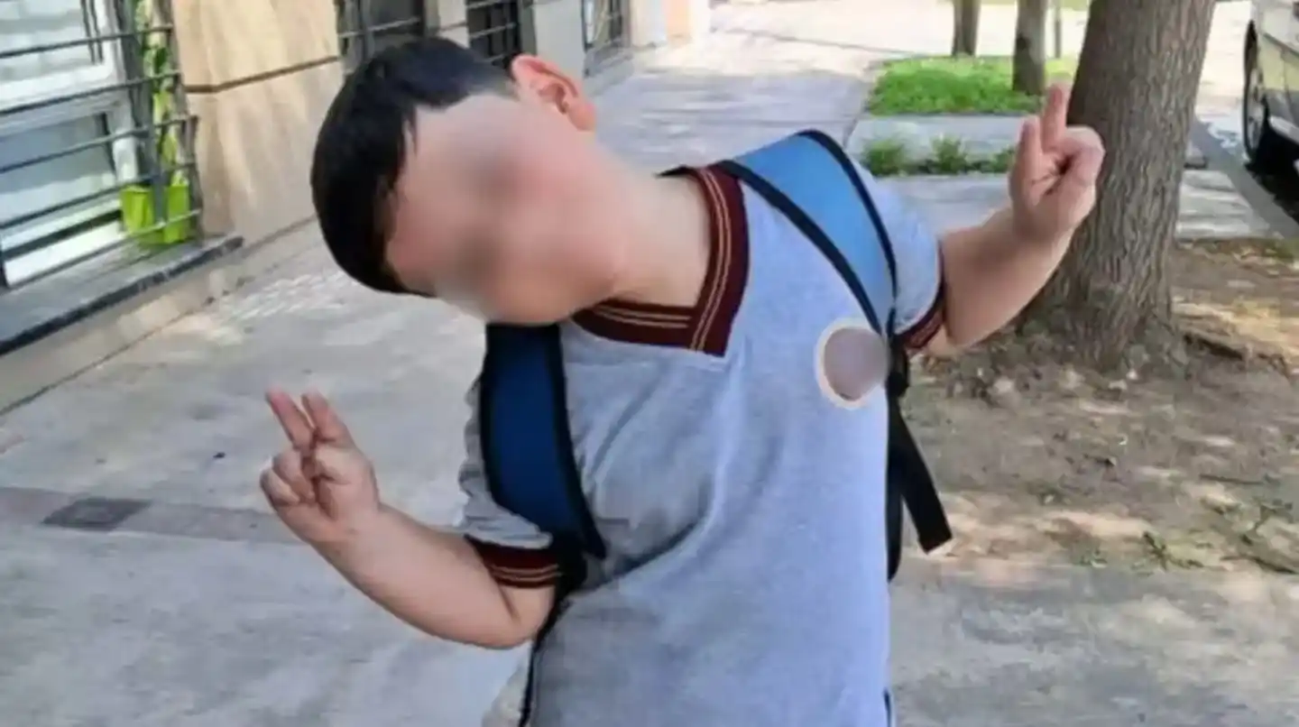 Bastián sufrió lesiones severas tras un accidente en Pinamar.